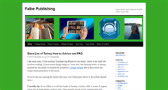 Desktop Screenshot of falbepublishing.com